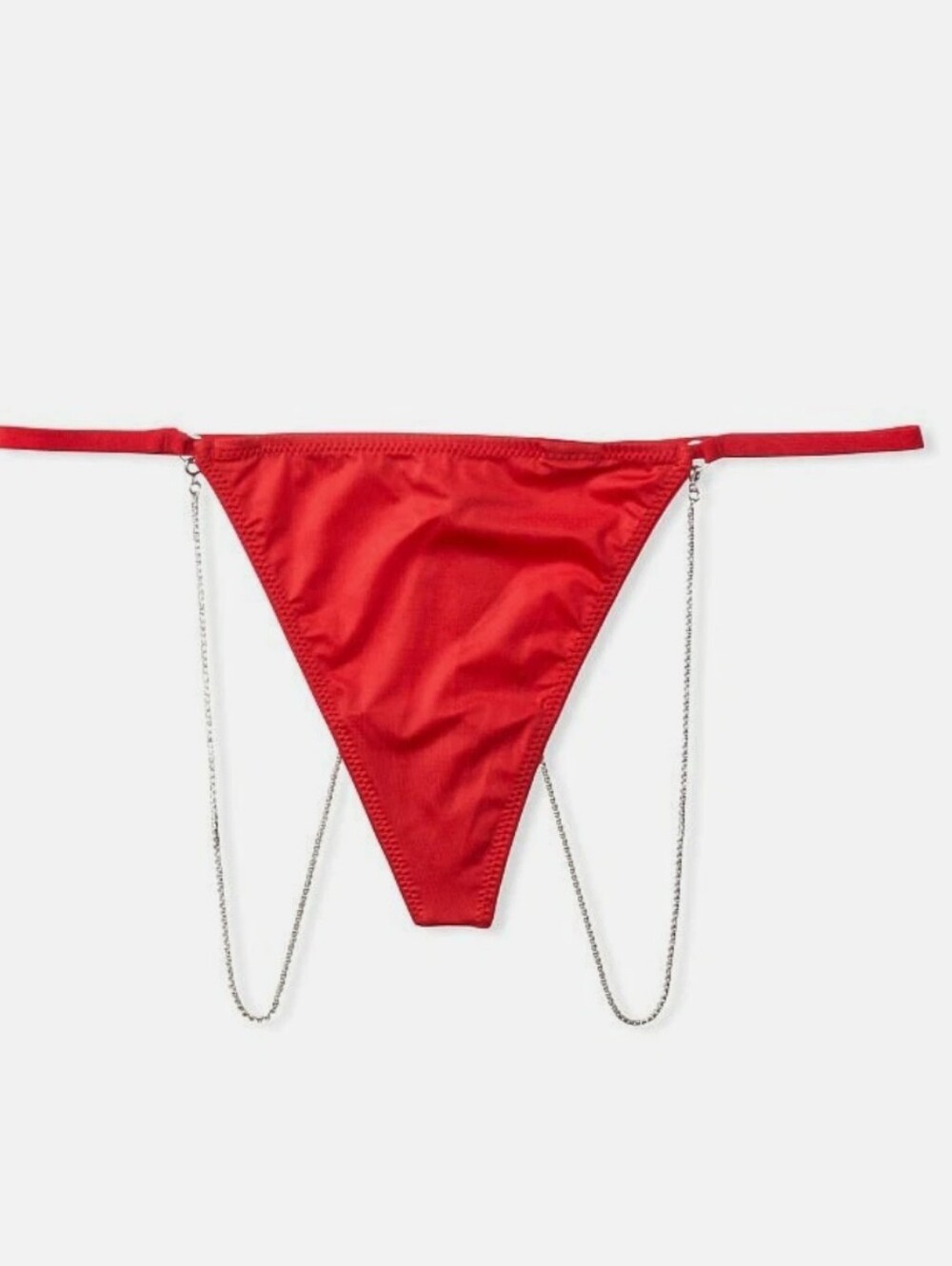 Victoria's Secret Very Sexy Chain V-string features detachable rhinestone chain